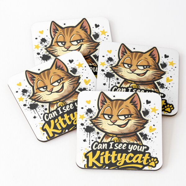 Item preview, Kittycat Charm – Playful Cat Humor designed and sold by Anders7100.