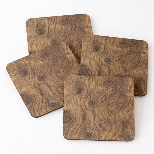 Item preview, Rustic Knotted Oak Wood Grain Pattern designed and sold by pinkal.