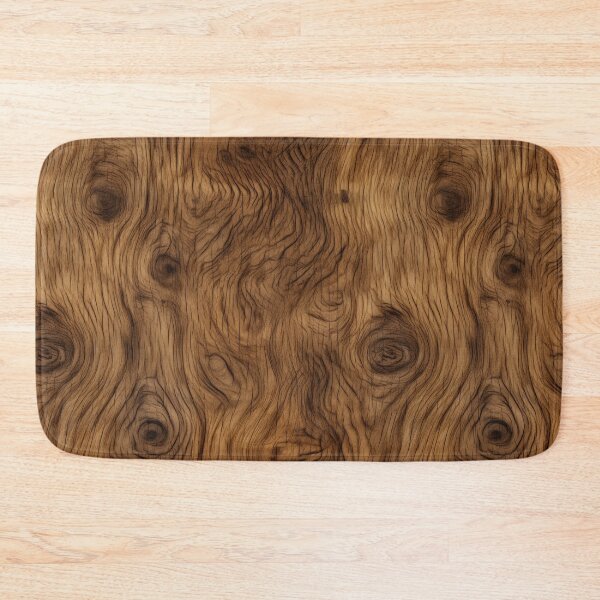 Item preview, Rustic Knotted Oak Wood Grain Pattern designed and sold by pinkal.