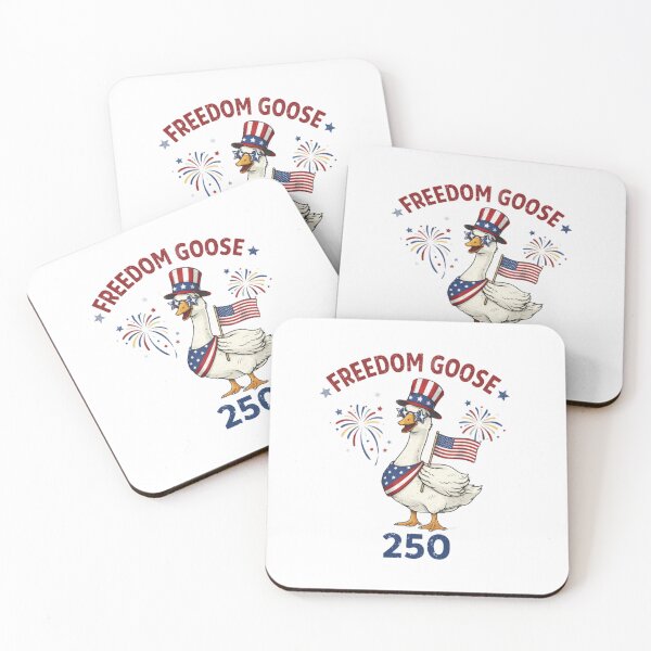 Item preview, Freedom Goose 250 Funny 4th of July designed and sold by CozyRetirementGifts.
