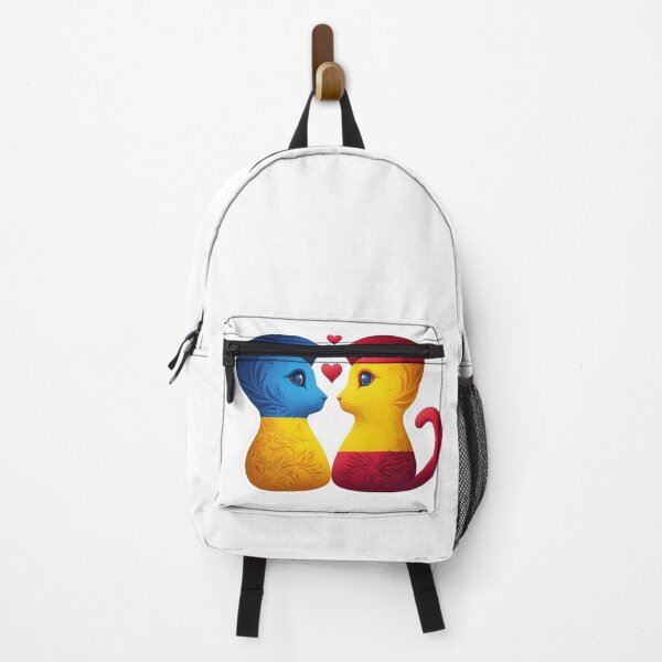 Item preview, Cultural Harmony: Ukraine & Spain Cats Love designed and sold by UkrainianSpain.