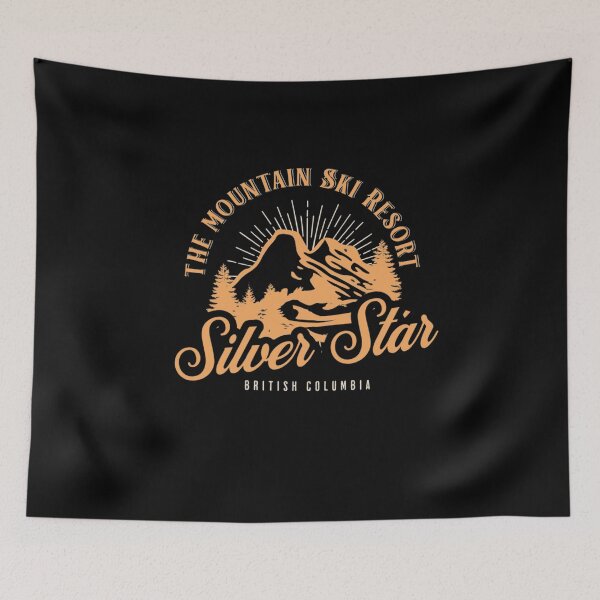 Item preview, Silver Star Ski Resort  designed and sold by TheEndDesign.