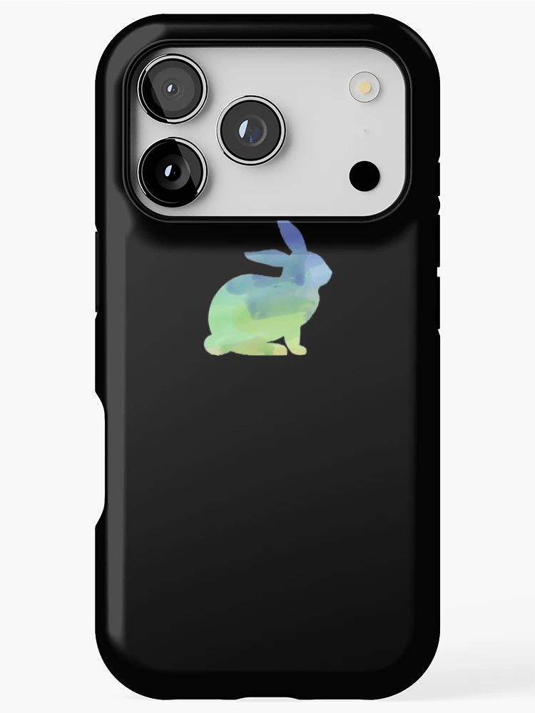 Thumbnail 1 of 4, iPhone Case, Water Color Rabbit Lilac RabbitsWatercolor Pet Rabbit designed and sold by shoppzee.