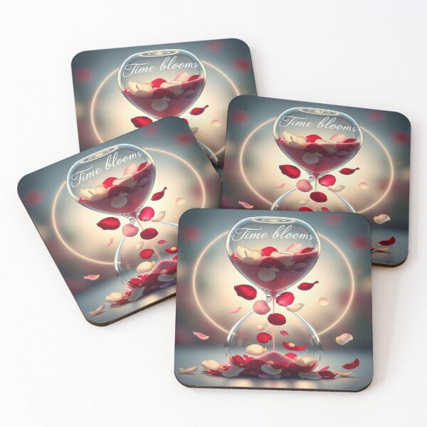 Item preview, Time Blooms – Hourglass Petals Design designed and sold by Cristhian Almanza.