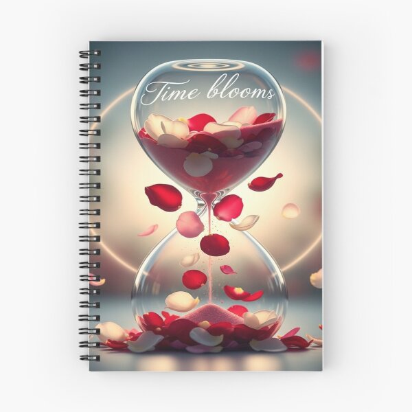 Item preview, Time Blooms – Hourglass Petals Design designed and sold by Cristhian Almanza.