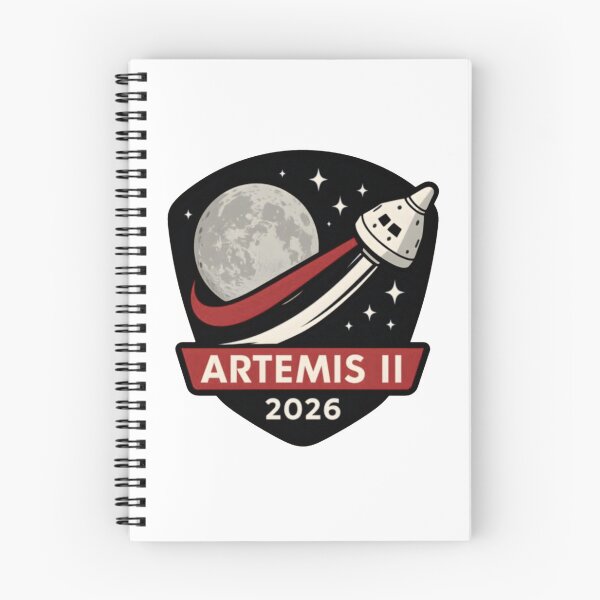 Item preview, Artemis ll 2026 designed and sold by Shresart ✨.