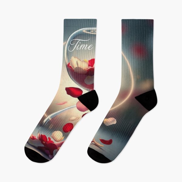 Item preview, Time Blooms – Hourglass Petals Design designed and sold by Cristhian Almanza.