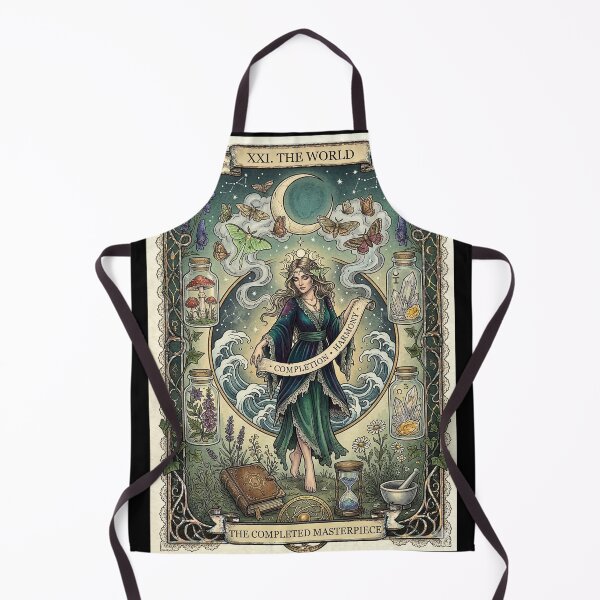Item preview, The World Completed Masterpiece Tarot Art designed and sold by elaemor-art.