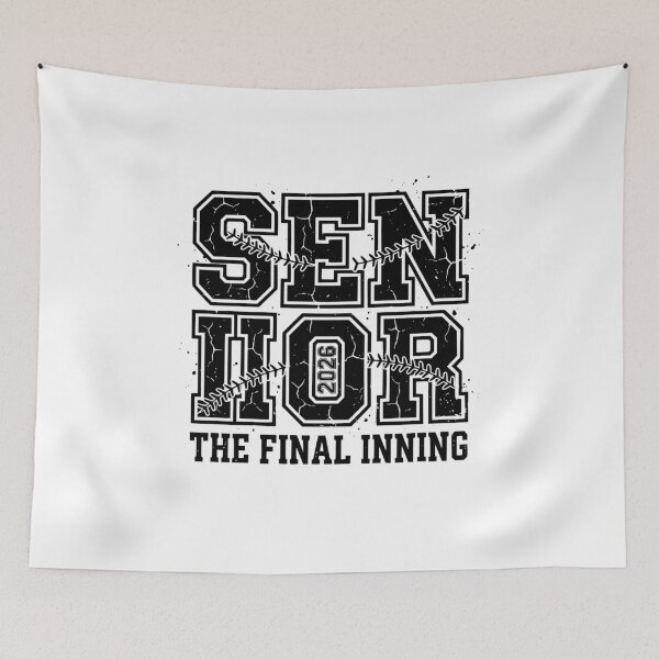 Item preview, Retro Baseball Senior 2026 The Final Inning Senior Mom Dad Class of 2026 Graduation Baseball Senior Design Final Inning Graduate  designed and sold by AsturShop.