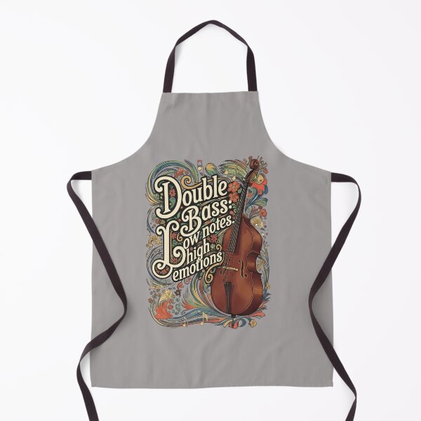 Item preview, Cosmic Double Bass Low Notes High Emotions World Music Day designed and sold by Art-Arcade6.