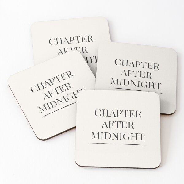 Item preview, Chapter After Midnight - Booktok x Romance Reader Aesthetic designed and sold by Inkbound Co.