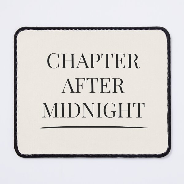 Item preview, Chapter After Midnight - Booktok x Romance Reader Aesthetic designed and sold by Inkbound Co.