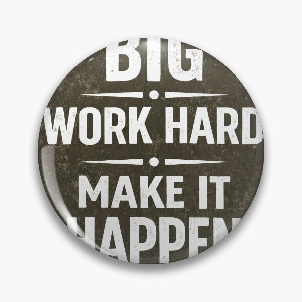 Item preview, Dream Big Work Hard Quote designed and sold by tilenor.