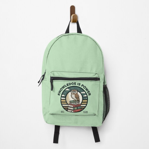 Item preview, Knowledge Is Power – Wise Owl Design designed and sold by Dogandesighn.