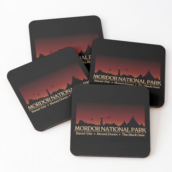 Item preview, Mordor National Park designed and sold by Crossroads-Art.