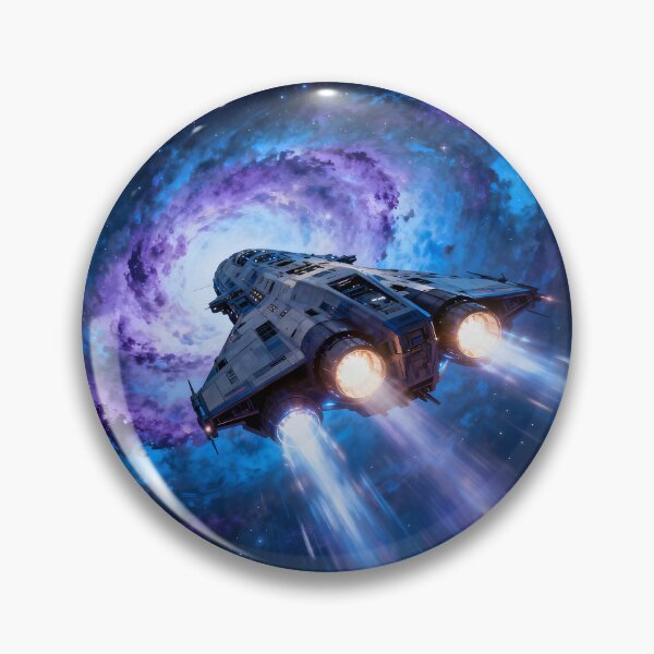 Item preview, A spaceship soars into the depths of space designed and sold by Marcu Ioachim.