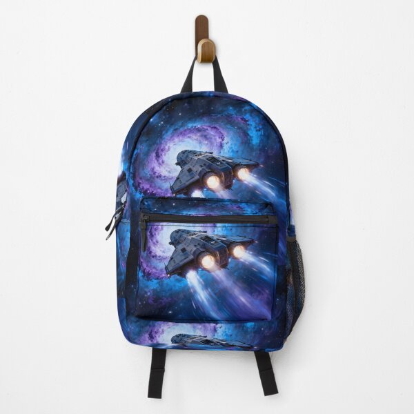 Item preview, A spaceship soars into the depths of space designed and sold by Marcu Ioachim.
