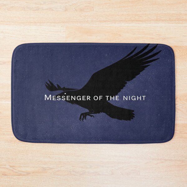 Item preview, Messenger of the Night – Raven Silhouette Design designed and sold by Cristhian Almanza.