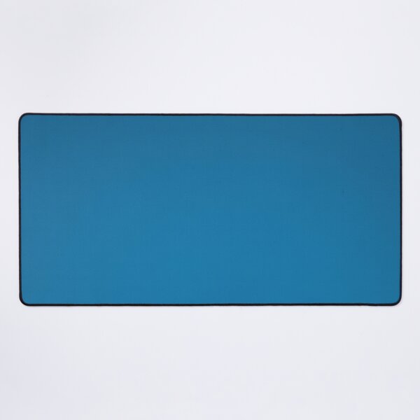 Item preview, Minimalist Cyan Blue Glow Panel | Solid Bright Blue Abstract Art designed and sold by Midnight Veil Designs.