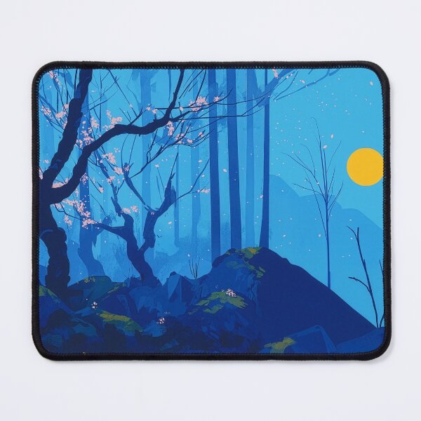 Item preview, Moonlit Blossom Forest Dream designed and sold by Dusk Atelier.