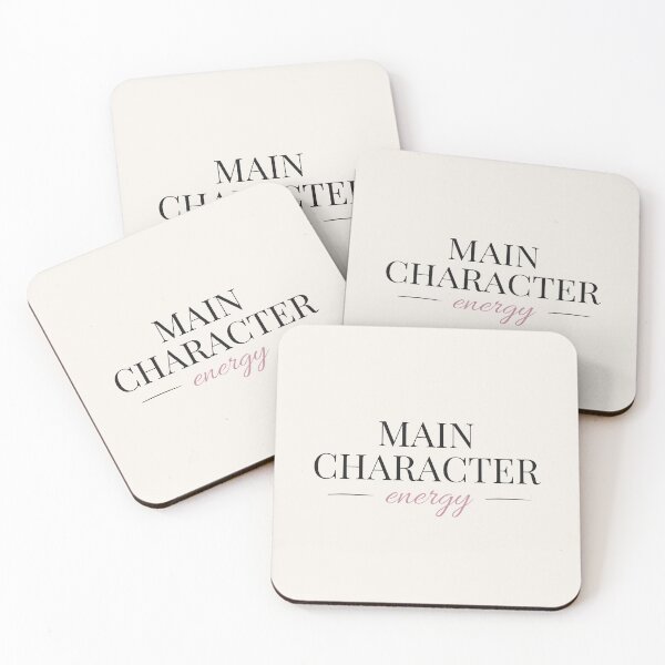 Item preview, Main Character Energy - Booktok x Romance Reader Aesthetic designed and sold by Inkbound Co.