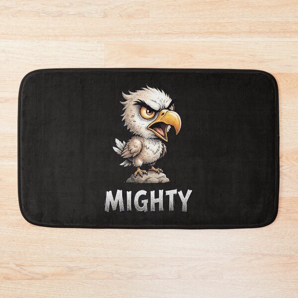 Item preview, Mighty Angry Baby Bald Eagle Cartoon designed and sold by AwesomeBeyondLimits.