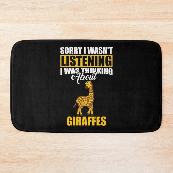Item preview, Sorry I wasn't Listening Thinking About Giraffes  designed and sold by GabbyKash.
