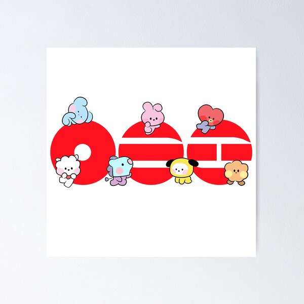 Bt21 And Bts Posters for Sale | Redbubble