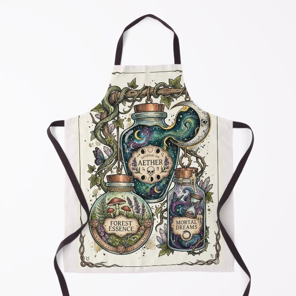 Item preview, Chromatic Bottles: Ink & Botanical Alchemy designed and sold by elaemor-art.