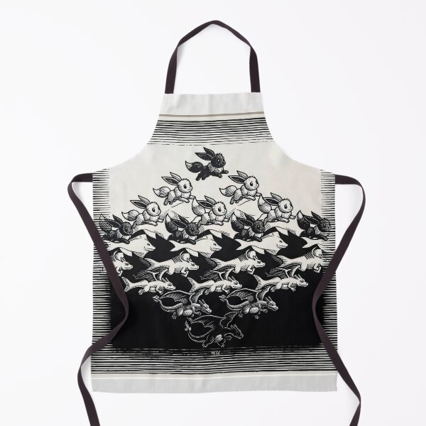 Item preview, Optical Illusion Evolution Art Cute Creature Metamorphosis Black and White Design designed and sold by Meteor Destroyer.