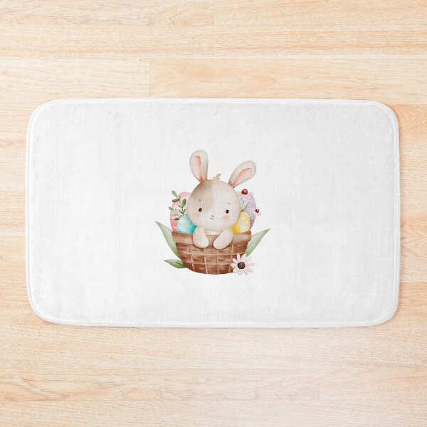 Item preview, Watercolor Bunny & Colorful Easter Eggs - Soft Spring designed and sold by FuzionRaptor.