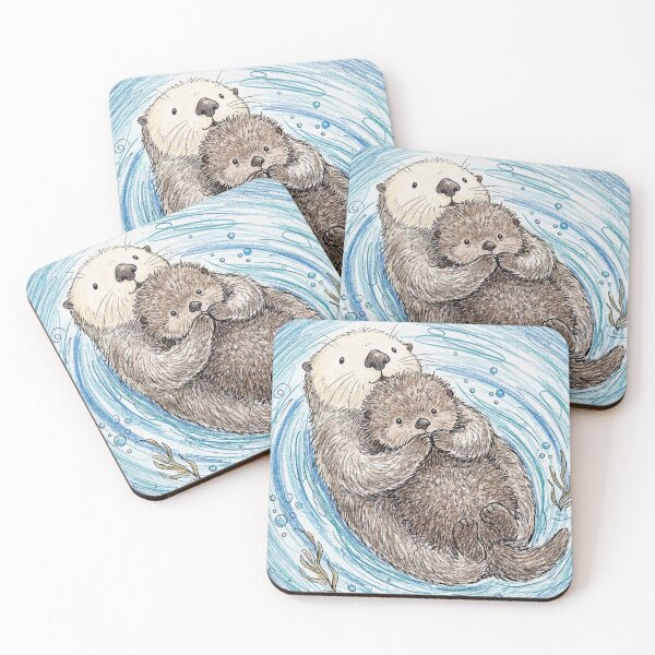 Item preview, Sea Otters Cuddles designed and sold by Lt999.
