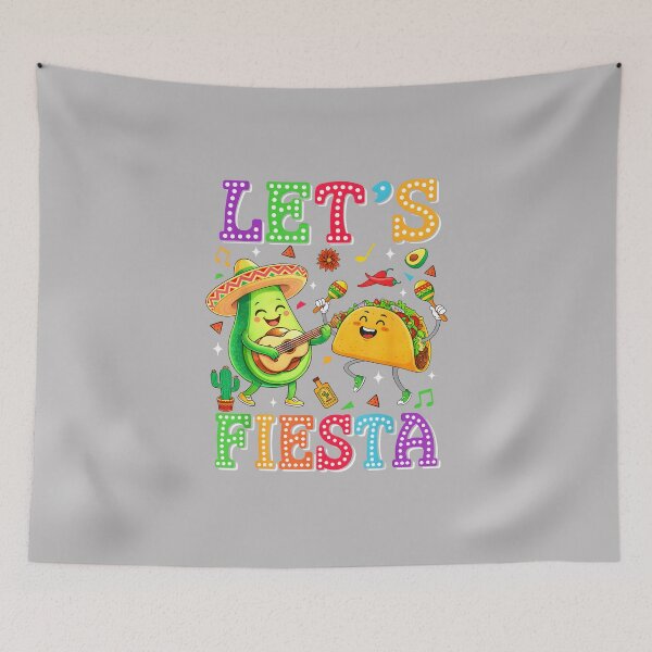 Item preview, Let's Fiesta Avocado Mexican Men Women Kids Cinco De Mayo  designed and sold by FrankIsabel.