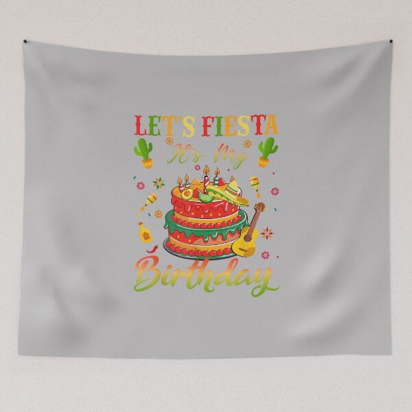 Item preview, Lets Fiesta Cinco De Mayo It's My Birthday Party Mexican designed and sold by FrankIsabel.