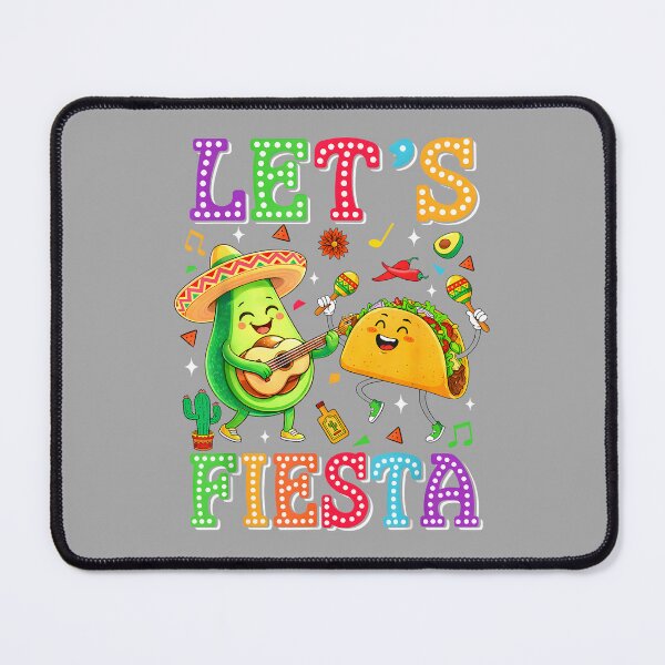 Item preview, Let's Fiesta Avocado Mexican Men Women Kids Cinco De Mayo designed and sold by ArleneRowe.