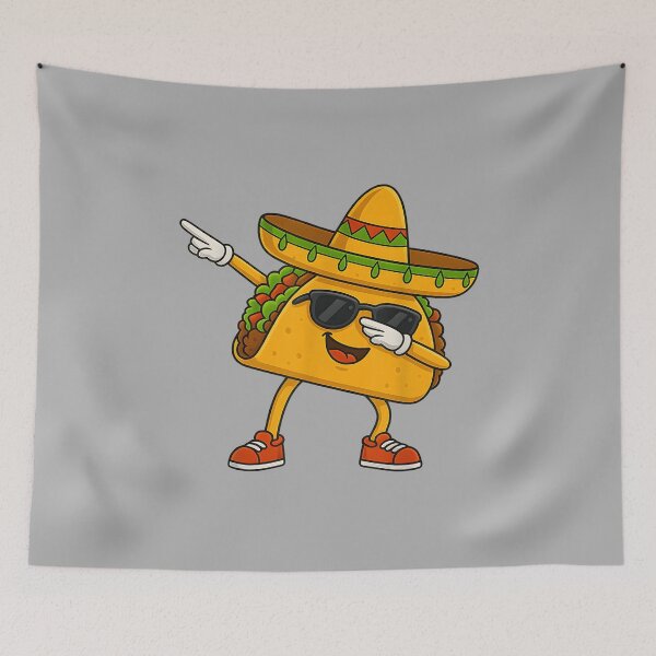 Item preview, Kids Dabbing Taco Cinco de Mayo Funny Mexican Food Dab Boys designed and sold by ArleneRowe.