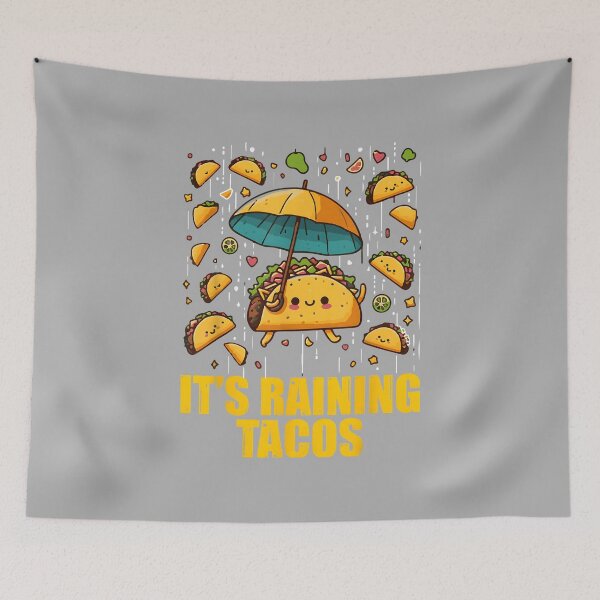 Item preview, It's Raining Tacos Funny Taco Lovers Cinco de Mayo kids girls boys designed and sold by ArleneRowe.