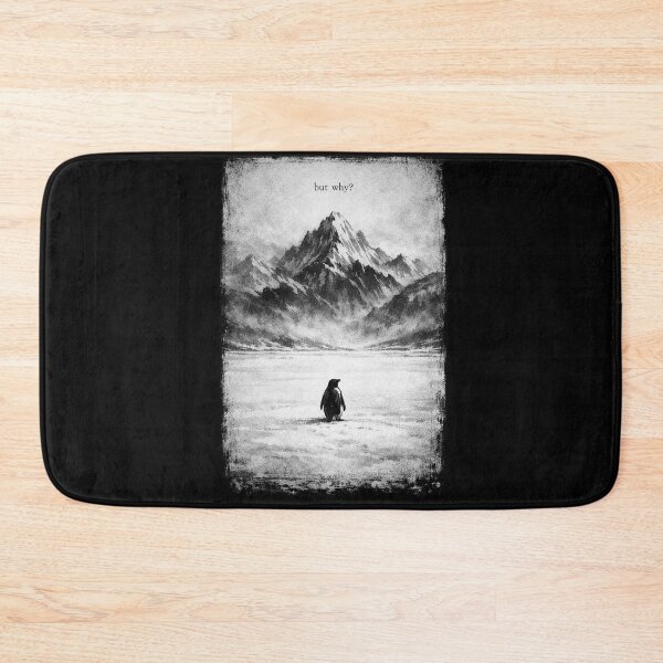 Item preview, Lonely Penguin But Why Quote Dark Humor designed and sold by BHMARTS.