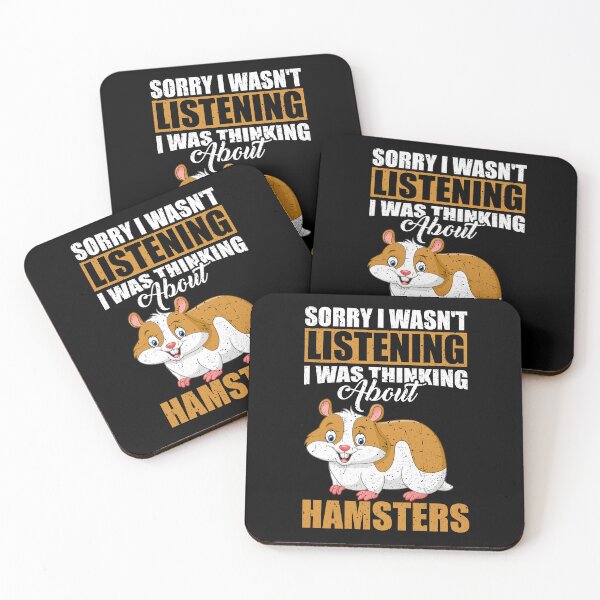 Item preview, Sorry I wasn't Listening Thinking About Hamsters designed and sold by GabbyKash.