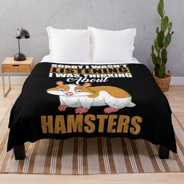Item preview, Sorry I wasn't Listening Thinking About Hamsters designed and sold by GabbyKash.