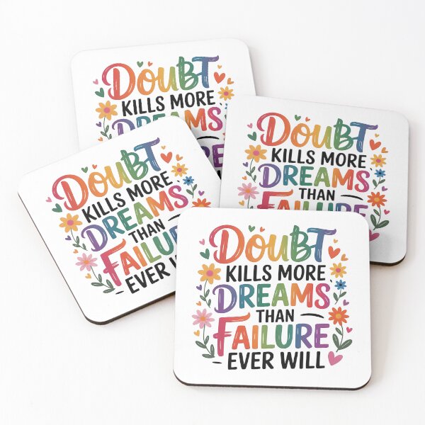 Item preview, Doubt kills more dreams than failure ever will designed and sold by nimmitrends.