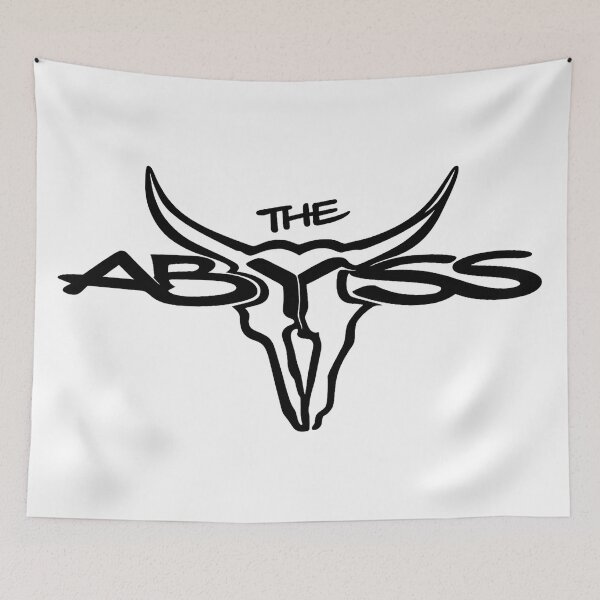 Item preview, The Abyss – Houston TX | Vintage Skull Venue Tee designed and sold by gahteeriffico.