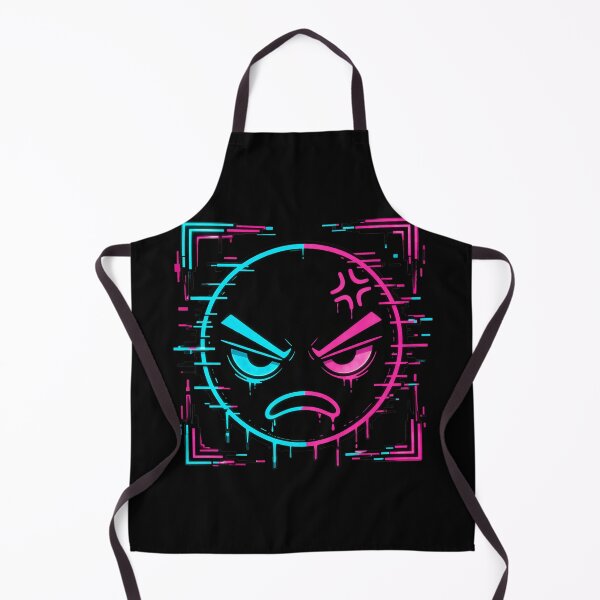 Item preview, Glitch Face – Annoyed Mode designed and sold by AlpineInkStudio.