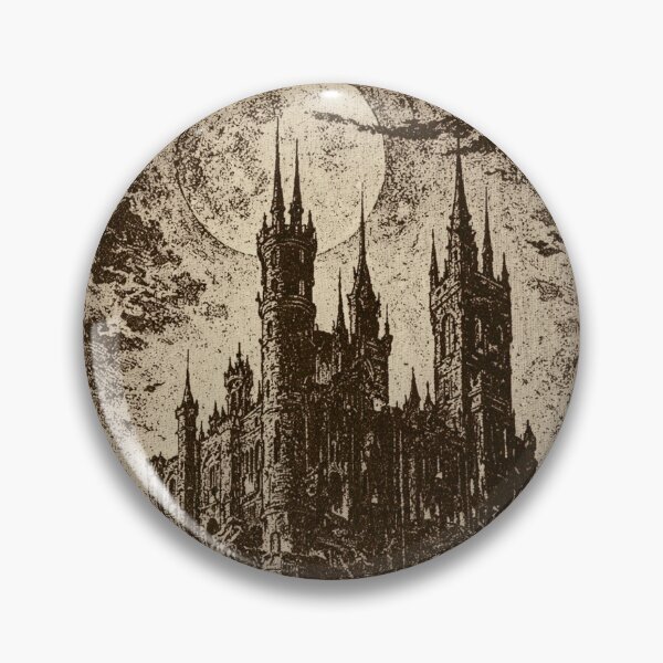 Item preview, Moonlit Gothic Castle on the Cliff designed and sold by Dungeon-Shop.