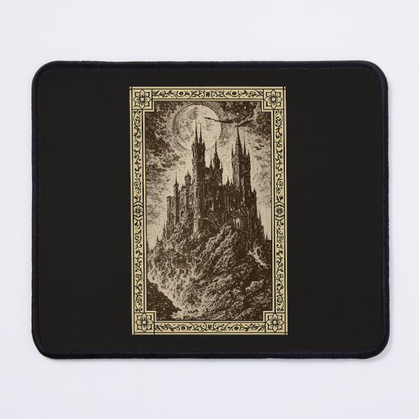 Item preview, Moonlit Gothic Castle on the Cliff designed and sold by Dungeon-Shop.