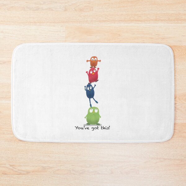 Item preview, You’ve Got This! Whimsical Character Stack designed and sold by Flower Guard.