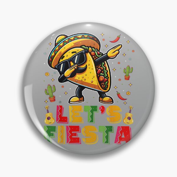 Artikelvorschau, Let's Fiesta Taco Cinco De Mayo Jungen Männer Kinder Mexikanische Party entworfen und verkauft von GreggRoss.