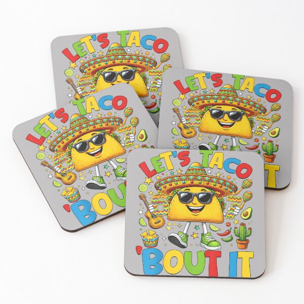 Item preview, Let's Taco Bout It Funny Mexican Tacos Cinco De Mayo Boy Kid  designed and sold by GreggRoss.