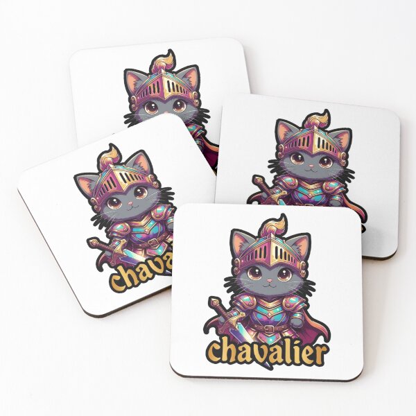 Item preview, A knightly cat designed and sold by Crea2lulu.