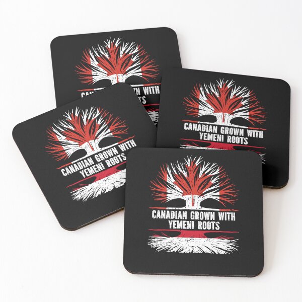 Item preview, Canadian Grown with Yemeni Roots Canada Flag designed and sold by CosmoKitsch.